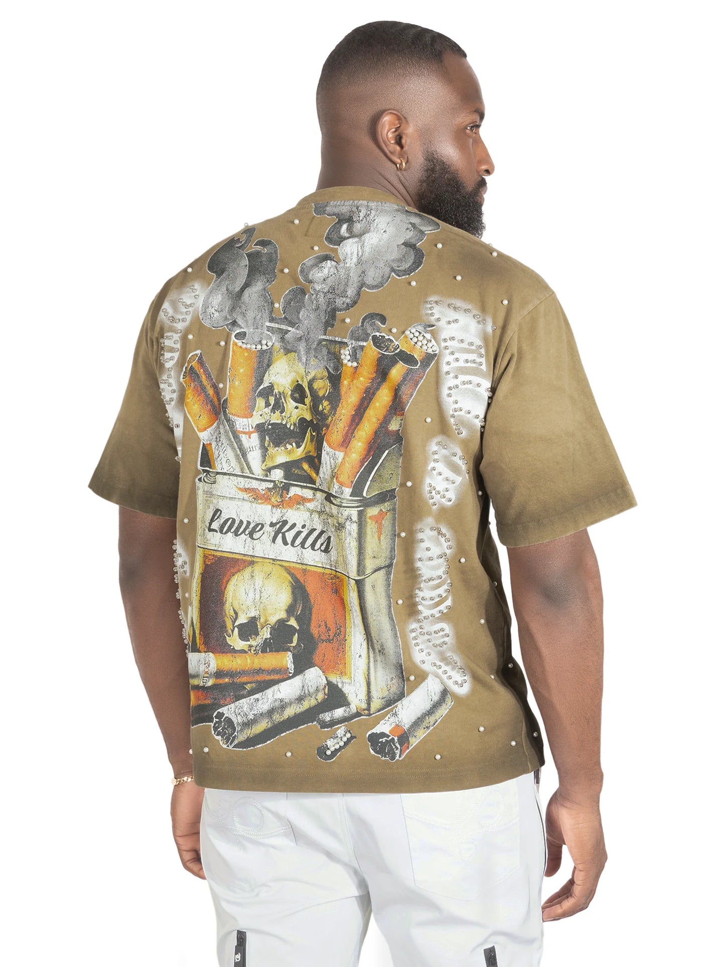 F189 Love Kills Tee 25' - Mocha