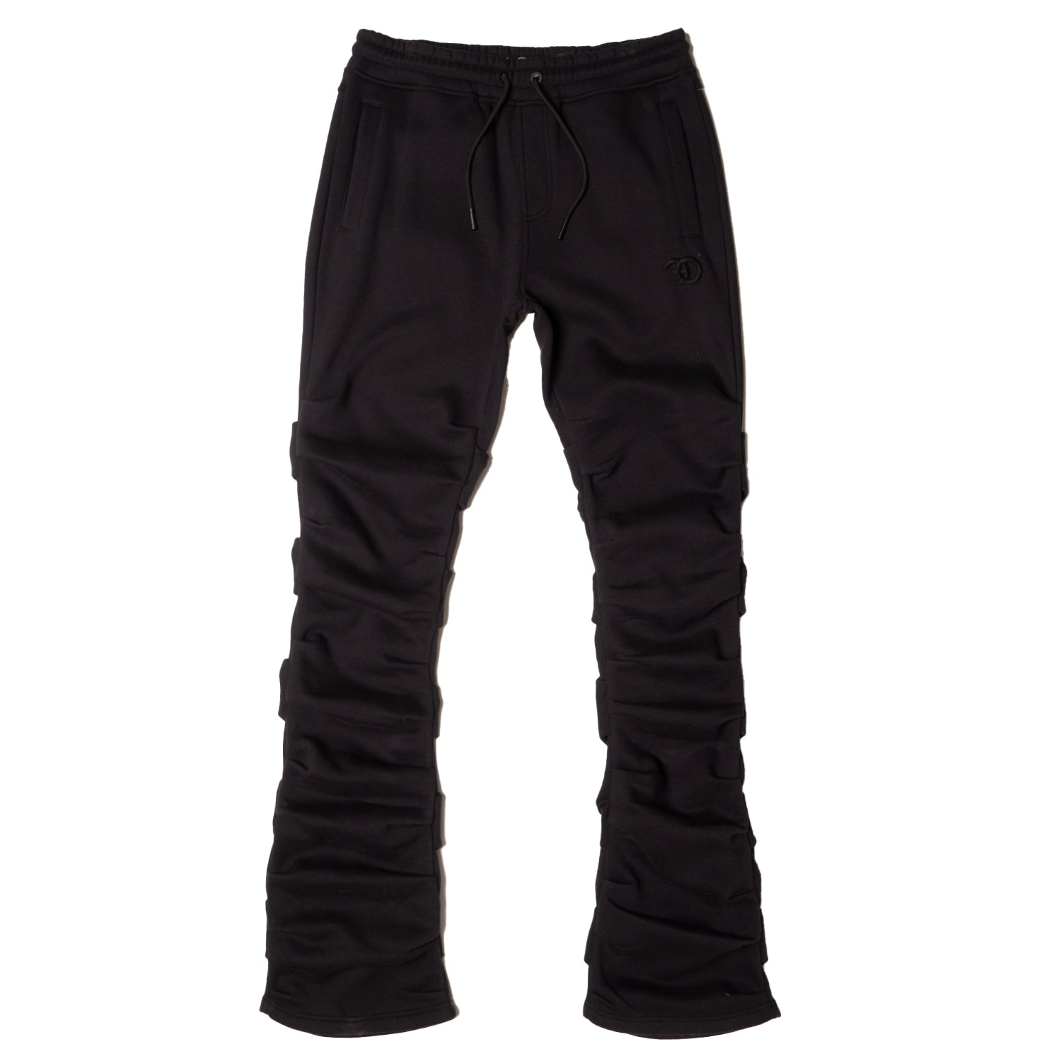 Cozy High Waisted Stacked Sweatpants - Black – Pryceless Creations