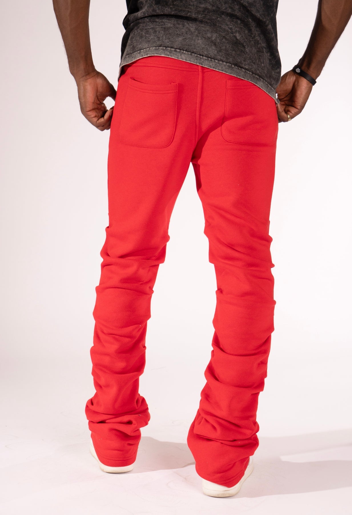 Frost F6220 Malik Stacked Sweatpants - Red