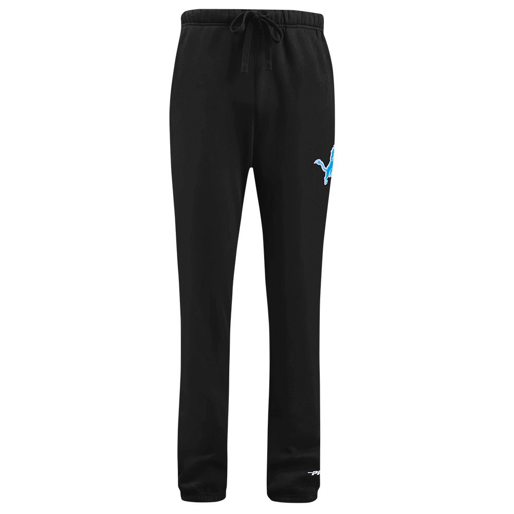 PRO STANDARD DETROIT LIONS TURN IT UP M FLC SWEATPANT,BLK