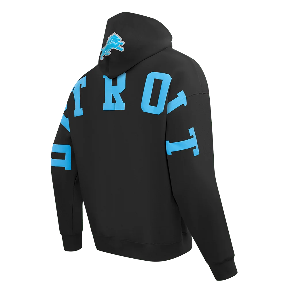 PRO STANDARD DETROIT LIONS WINGSPAN M DROP SHOULDER FLC PO HOODIE (FDL5410525)