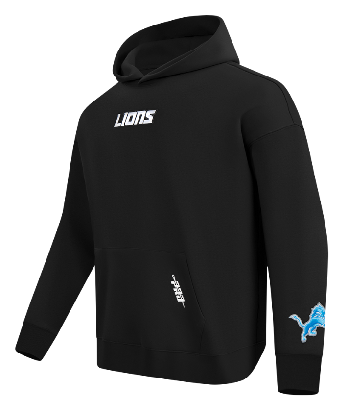 PRO STANDARD DETROIT LIONS WINGSPAN M DROP SHOULDER FLC PO HOODIE (FDL5410525)