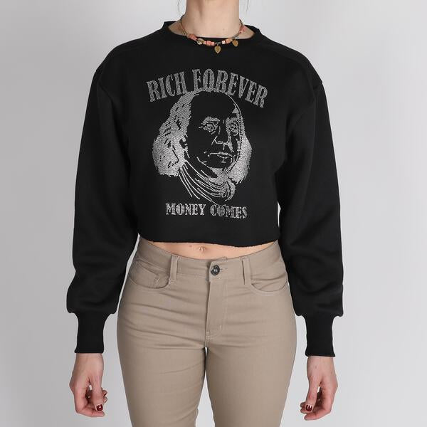 RED FOX RICH FOREVER FLEECE TOP-(HD120)