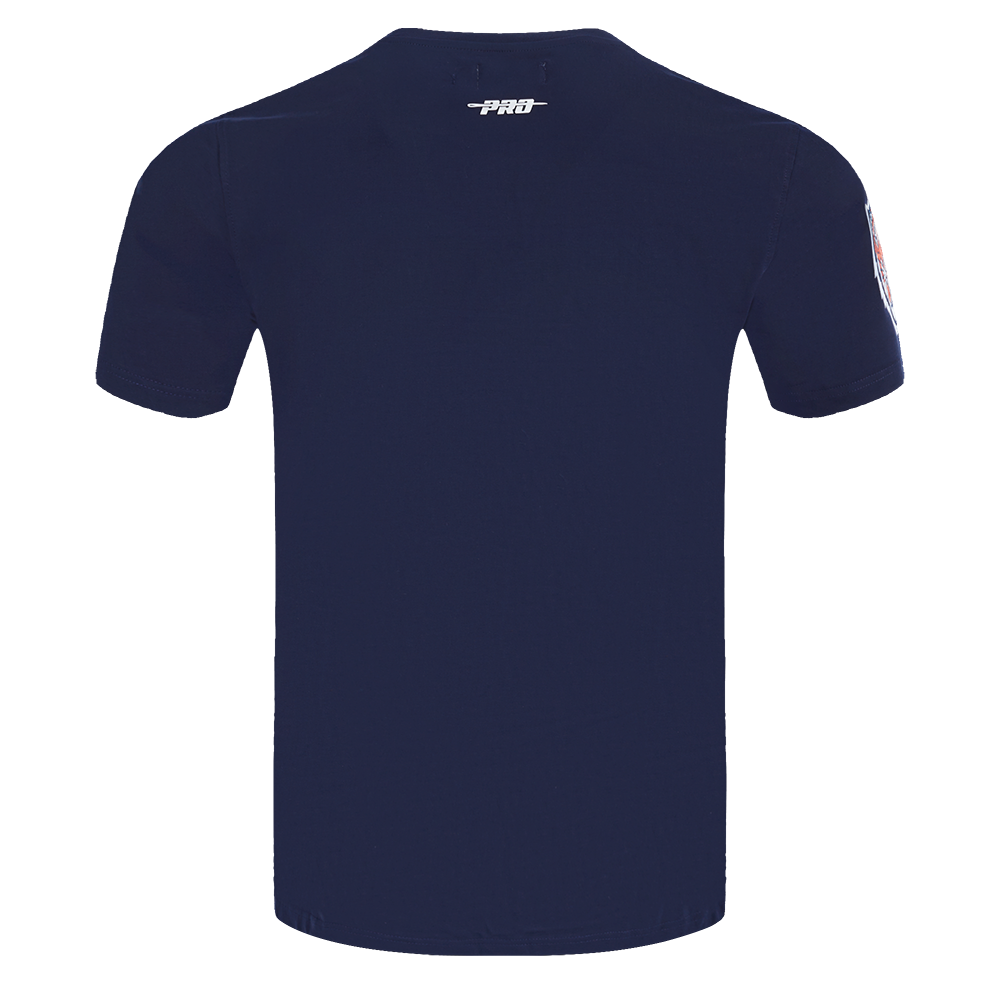 PRO STANDARD DETROIT TIGERS SPLIT LOGO M SJ TEE, MIDNIGHT NAVY