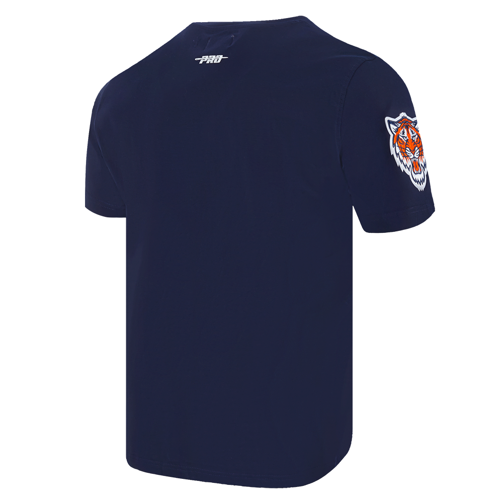 PRO STANDARD DETROIT TIGERS SPLIT LOGO M SJ TEE, MIDNIGHT NAVY