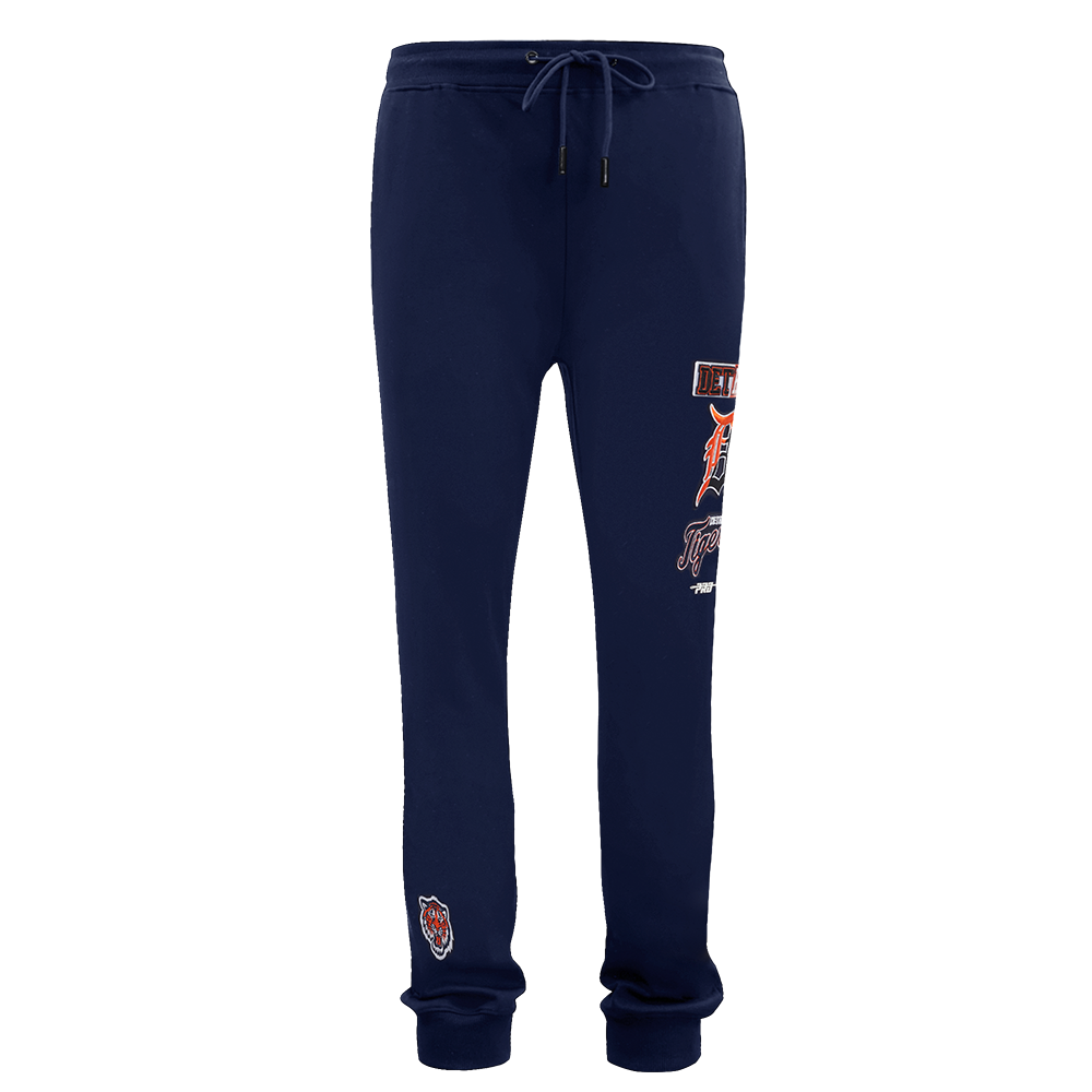 PRO STANDARD DETROIT TIGERS SPLIT LOGO M DK JOGGER, MIDNIGHT NAVY