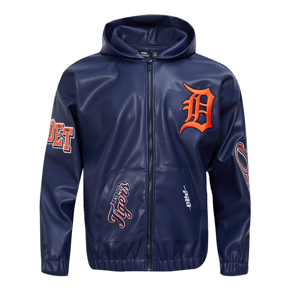 DETROIT TIGERS CITY SIGNATURE M DROP SHOULDER PU FZ HOODIE – Shop