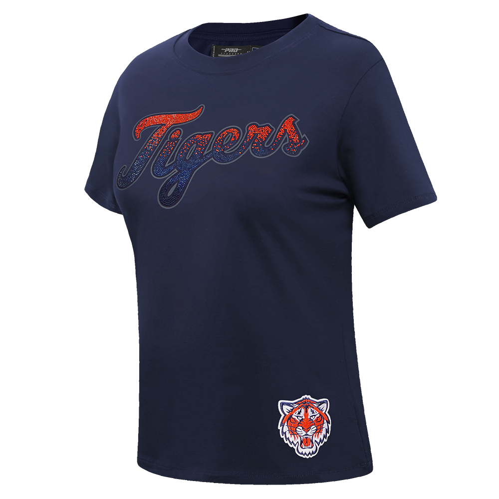 PRO STANDARD DETROIT TIGERS JEWELS W SJ SLIM FIT TEE, MIDNIGHT NAVY