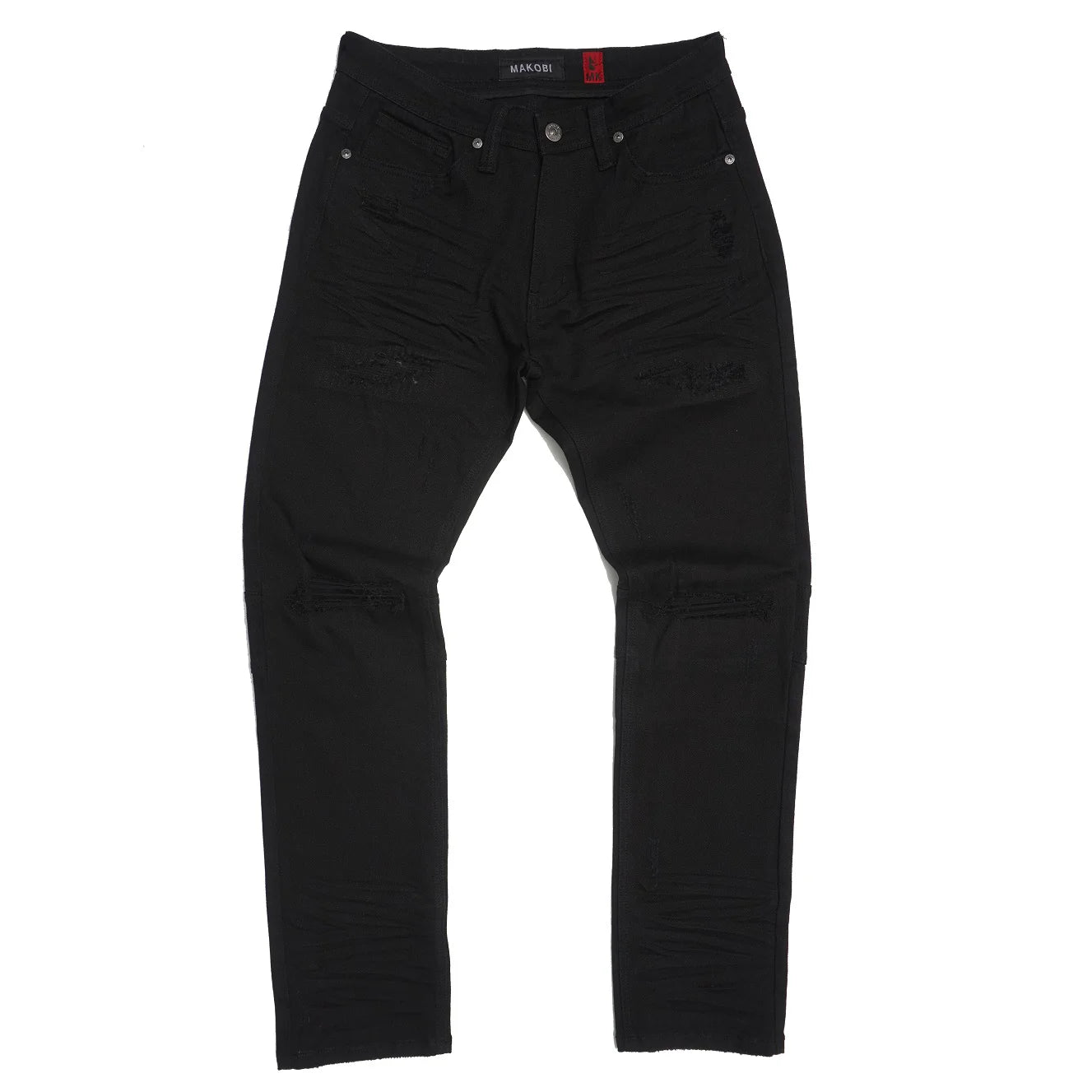 M1911 MAKOBI DISTRESSED SHREDDED JEANS