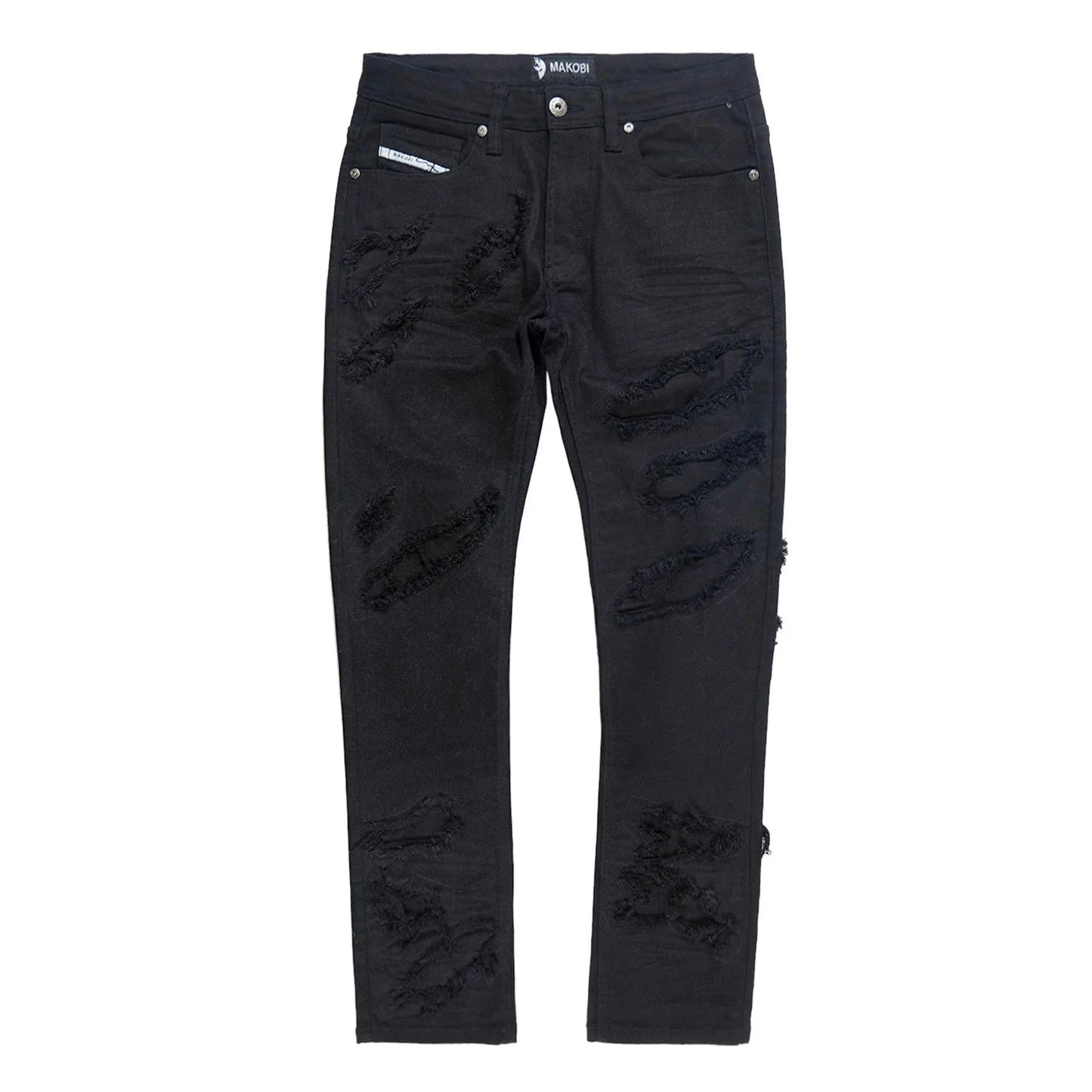 MAKOBI Sorrento Jeans - Black - M1922