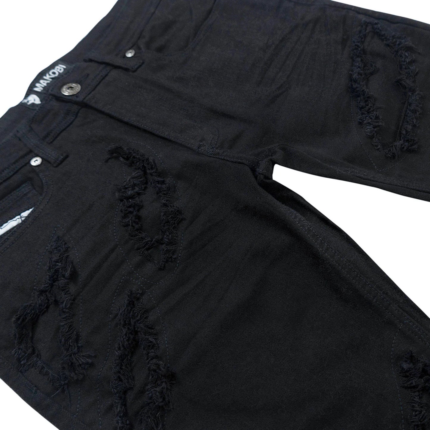 MAKOBI Sorrento Jeans - Black - M1922