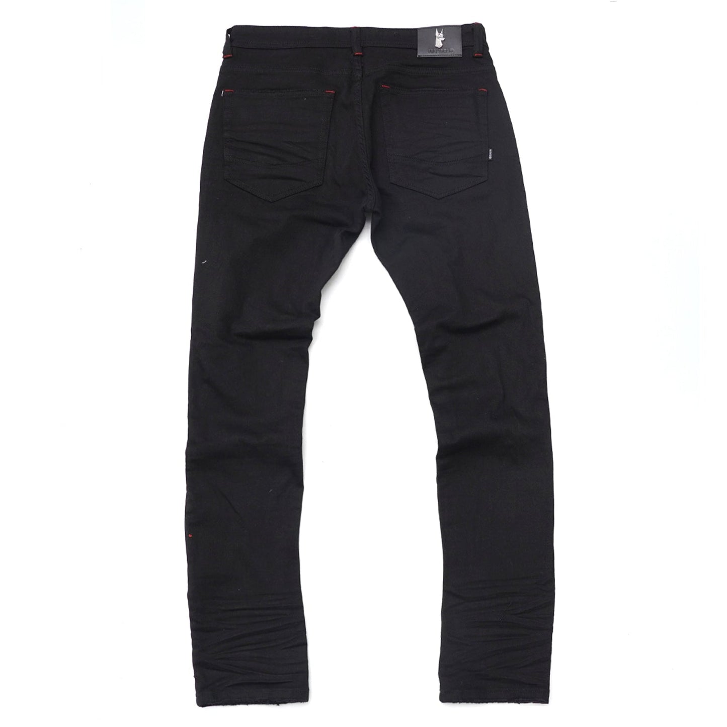 M1981 Makobi Go Gettas Denim Jeans - Black/Black