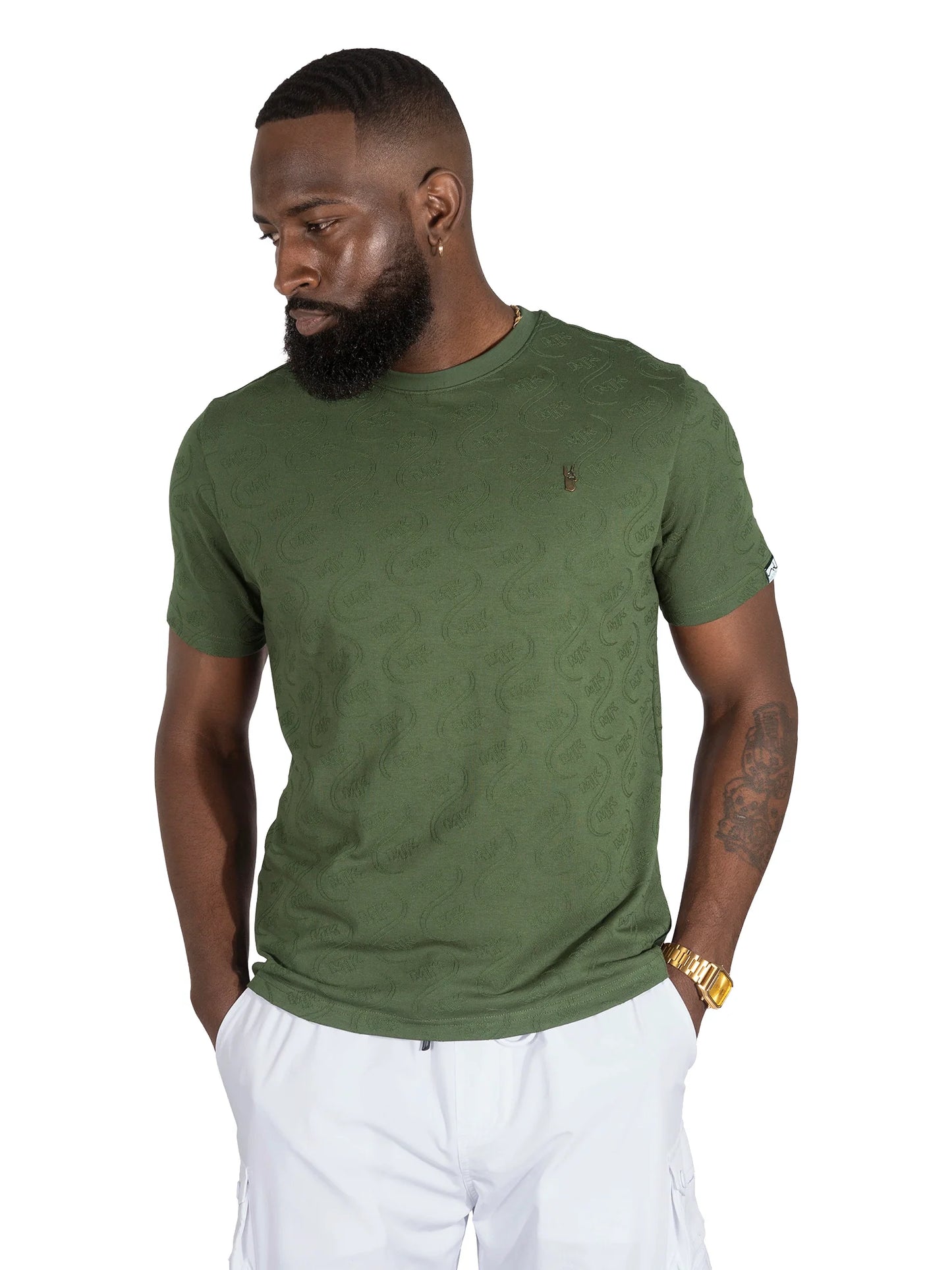 MAKOBI Sartoni Embossed Tee -M316/M316B