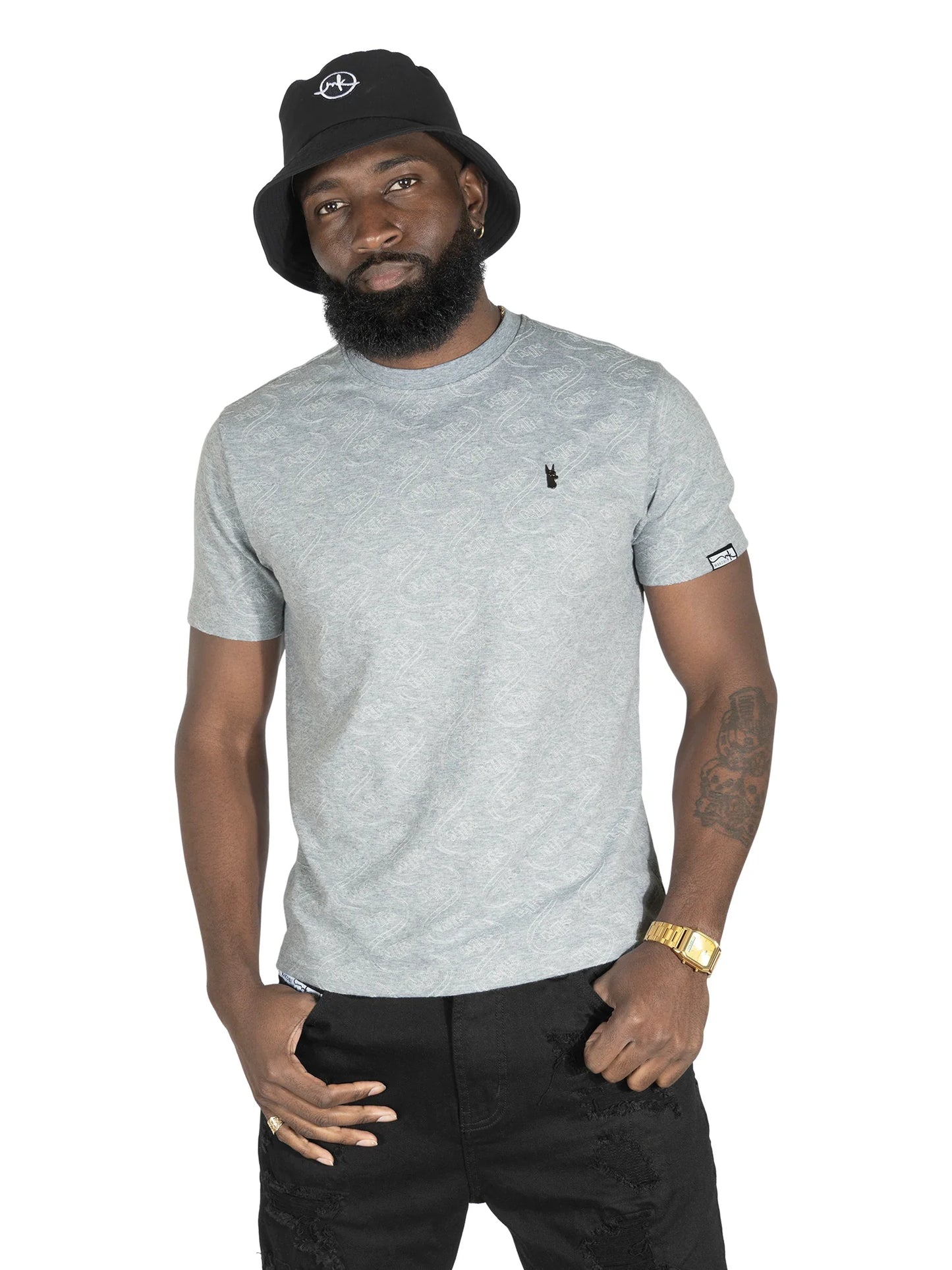 MAKOBI Sartoni Embossed Tee -M316/M316B