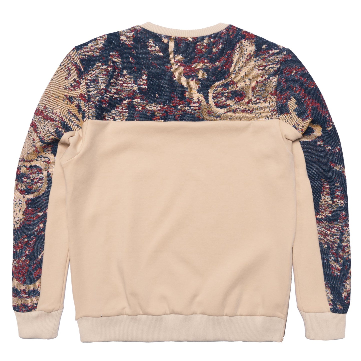 Makobi M4399 Bagnoli Tapestry Crewneck - Khaki