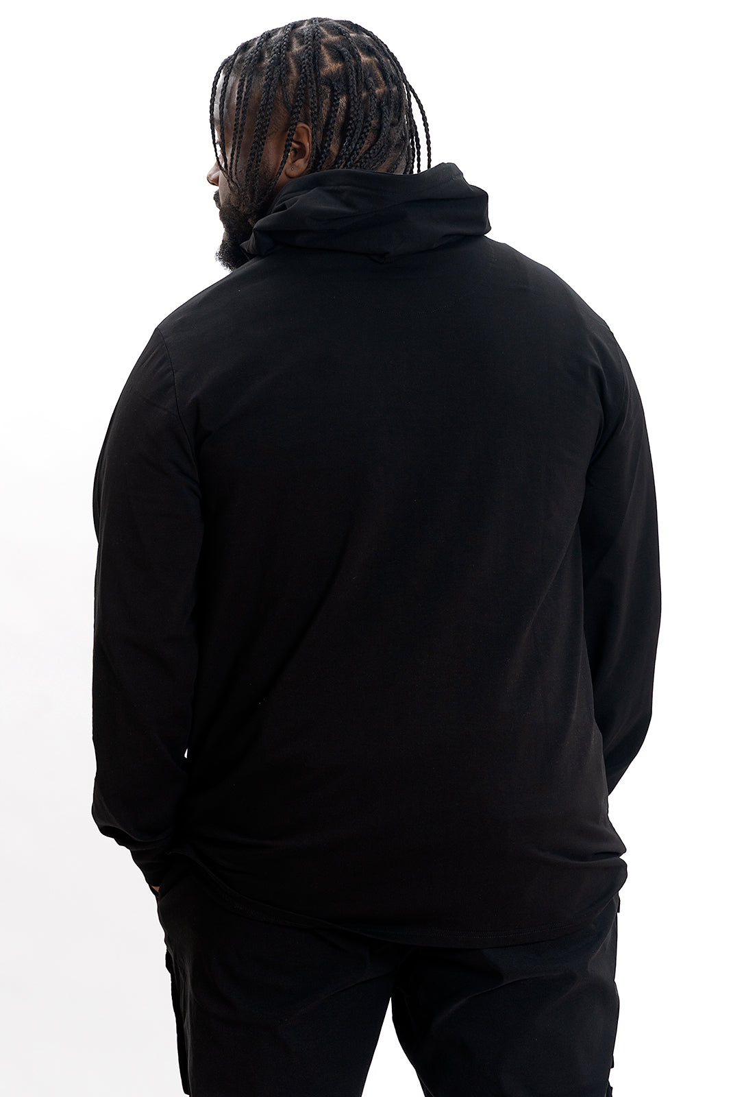 Makobi M4500 Luciano Jersey Hoodie - Black