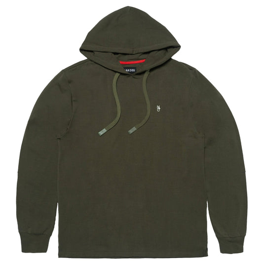 Makobi M4500 Luciano Jersey Hoodie - Olive