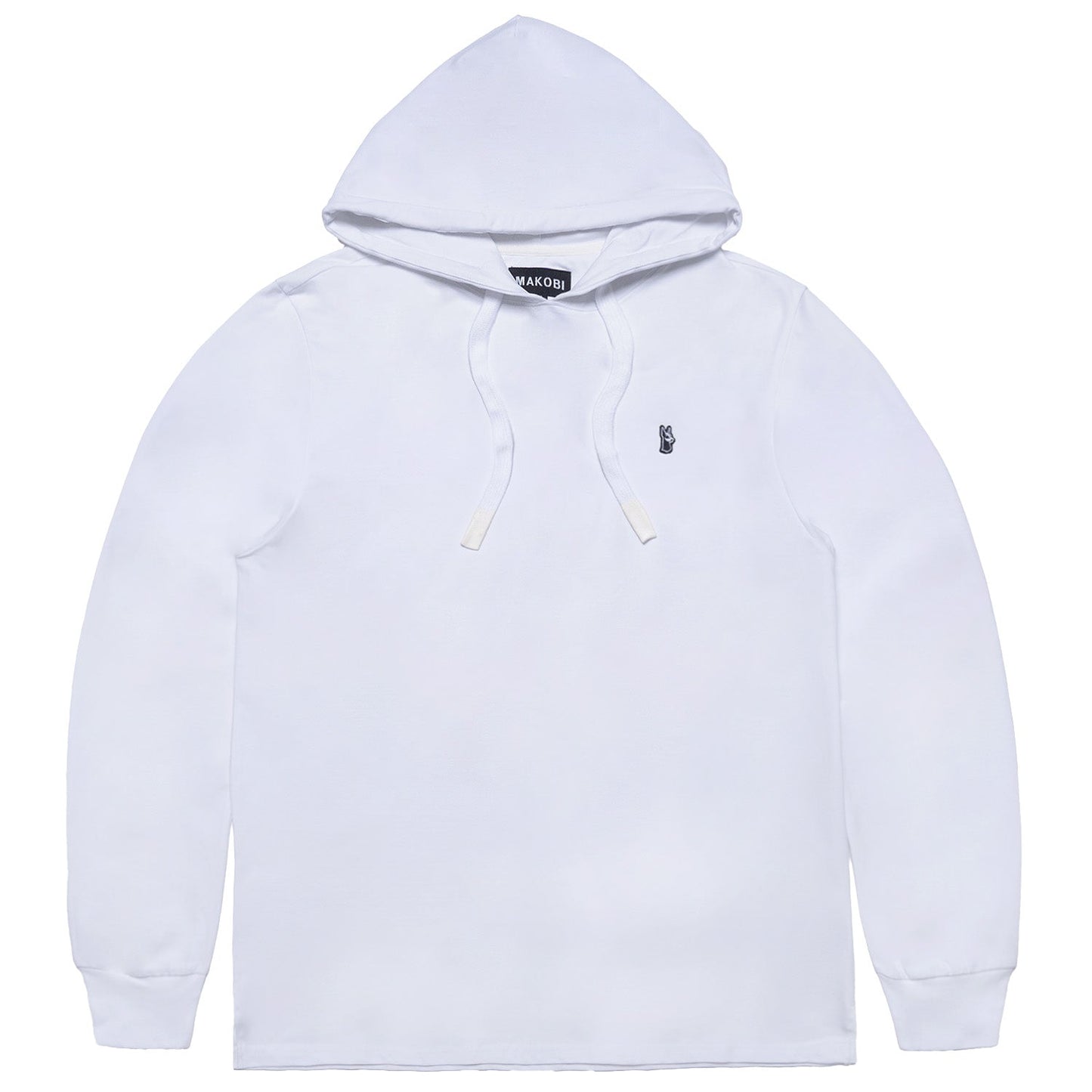 Makobi M4500 Luciano Jersey Hoodie - White