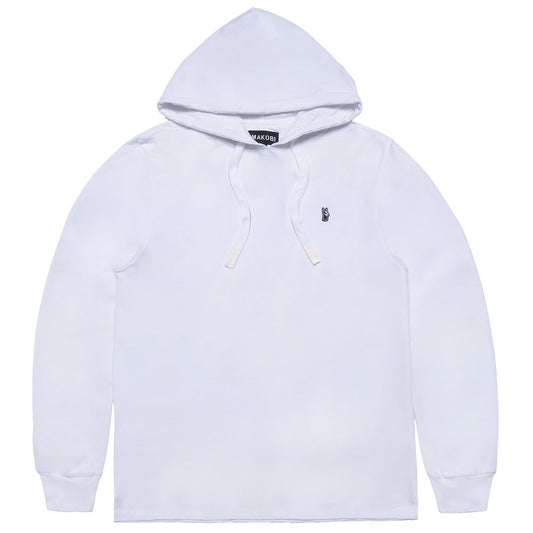 Makobi M4500 Luciano Jersey Hoodie - White