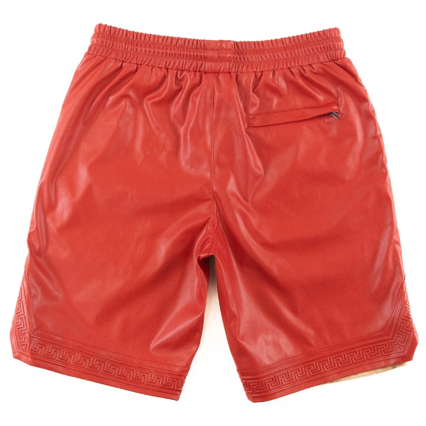 MAKOBI Belluci Vegan Leather Shorts -(M629)