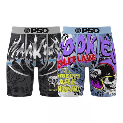 PSD UNDERWEAR MEN'S "COOKIES BLAZE 2PK" BOXER