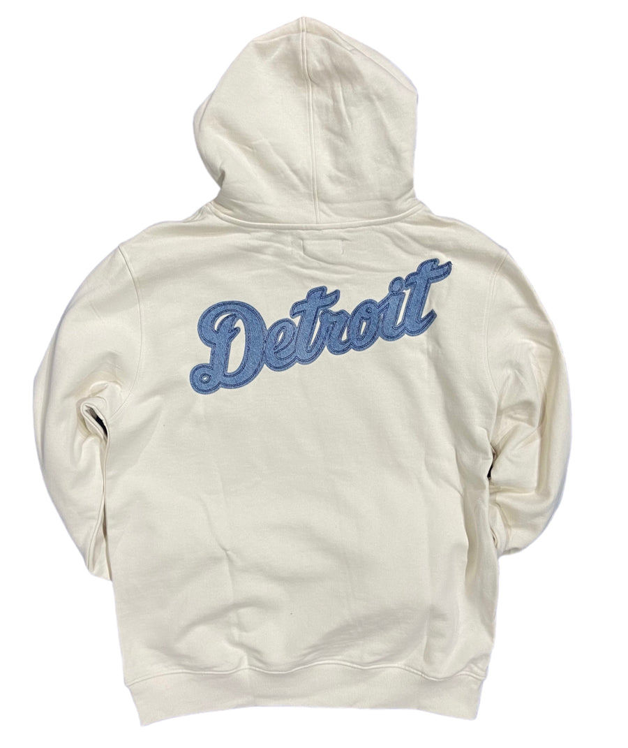 Pro Standard - MLB Detroit Tigers Varsity Men's PO Hoodie - Linen
