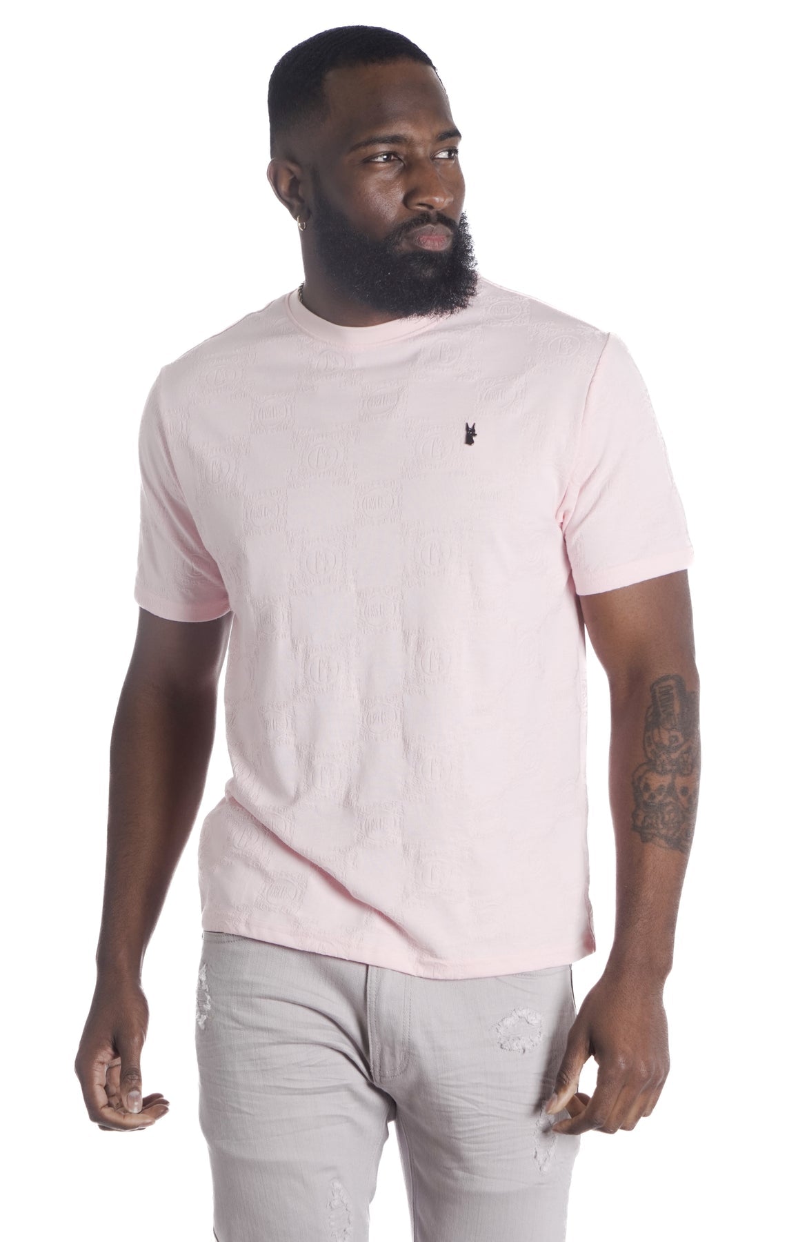 M335 Makobi Caspar Embossed Tee