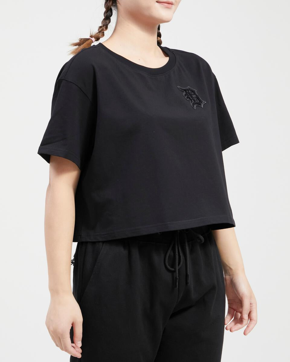 Pro Standard - Detroit Tigers Sj Boxy Tee - Triple Black