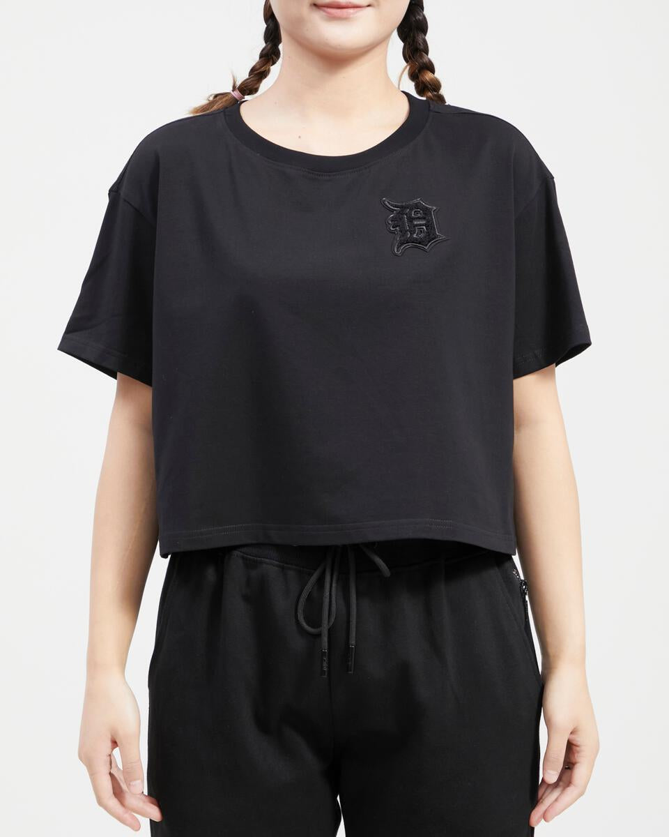 Pro Standard - Detroit Tigers Sj Boxy Tee - Triple Black