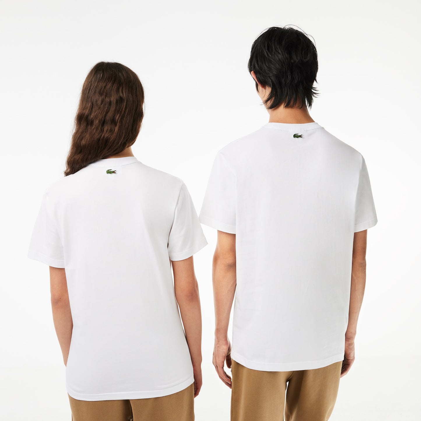 Lacoste - Regular Fit Heavy Cotton Jersey Shirt - White