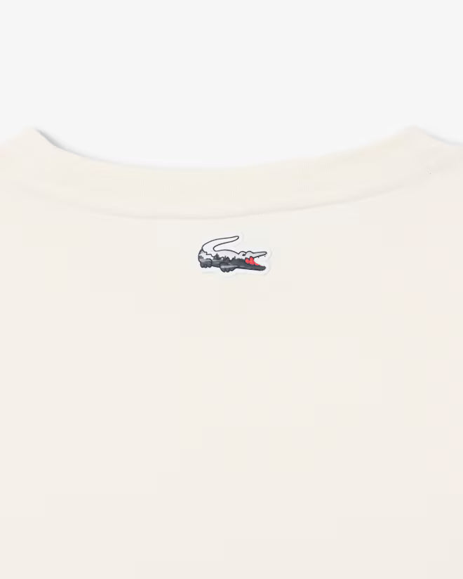 LACOSTE MEN'S SPORT ULTRA DRY LANDSCAPE CROCODILE T-SHIRT (TH6306-51)