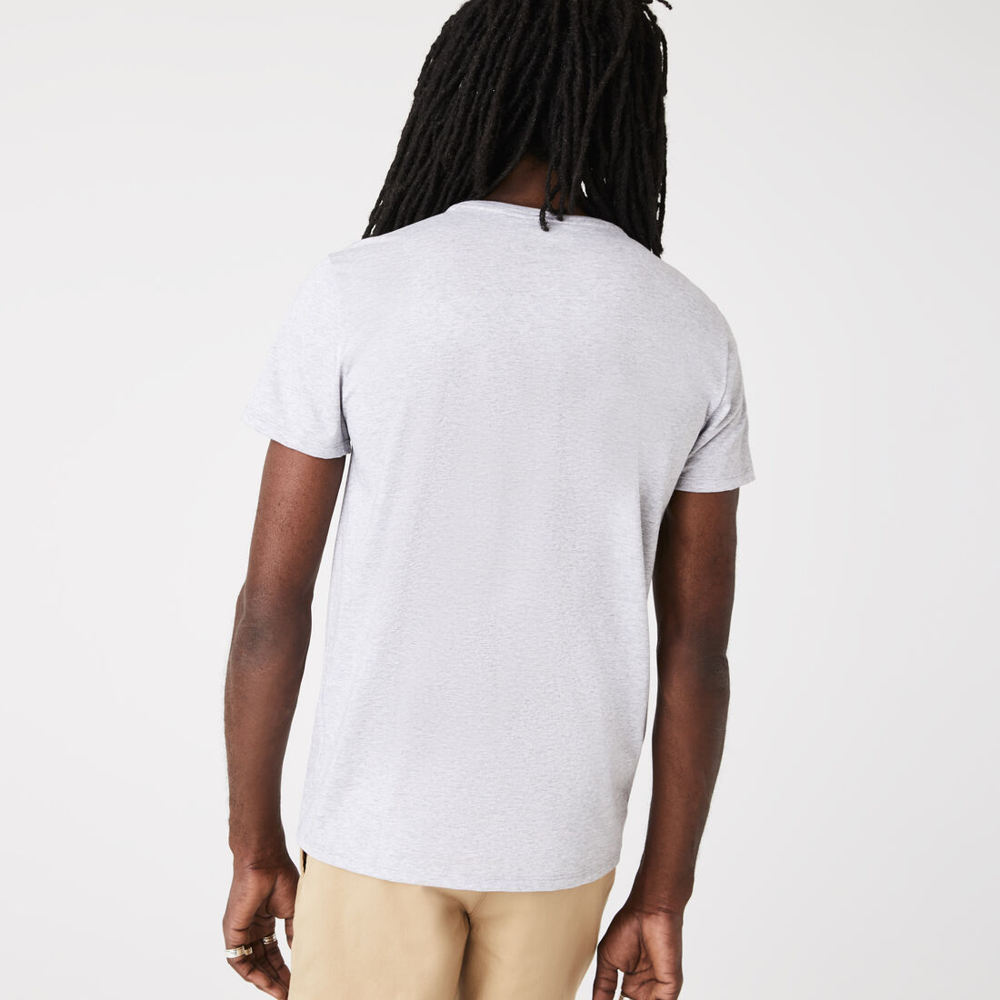 Lacoste - Pima Cotton Jersey T-Shirt, Crew Neck - White