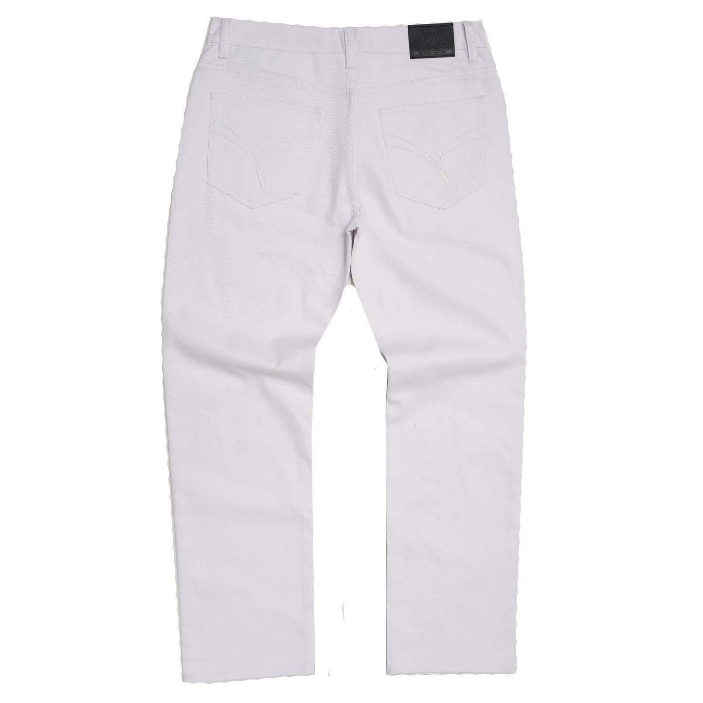 VENO Twill Denim Jeans - White (V1761)