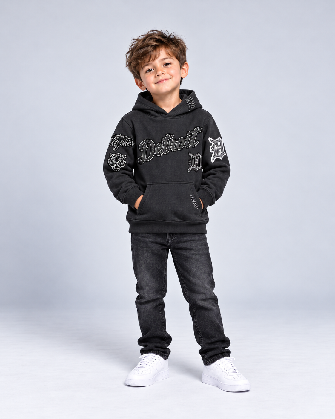 PRO STANDARD DETROIT TIGERS L. KIDS FLC PO HOODIE (LDTL5314969)