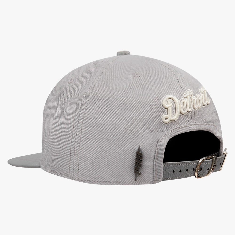 PRO STANDARD DETROIT TIGERS LEGACY STRAPBACK, GRAY