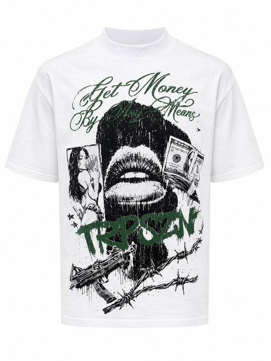 SZN VIP BARBED WIRE CASH TEE