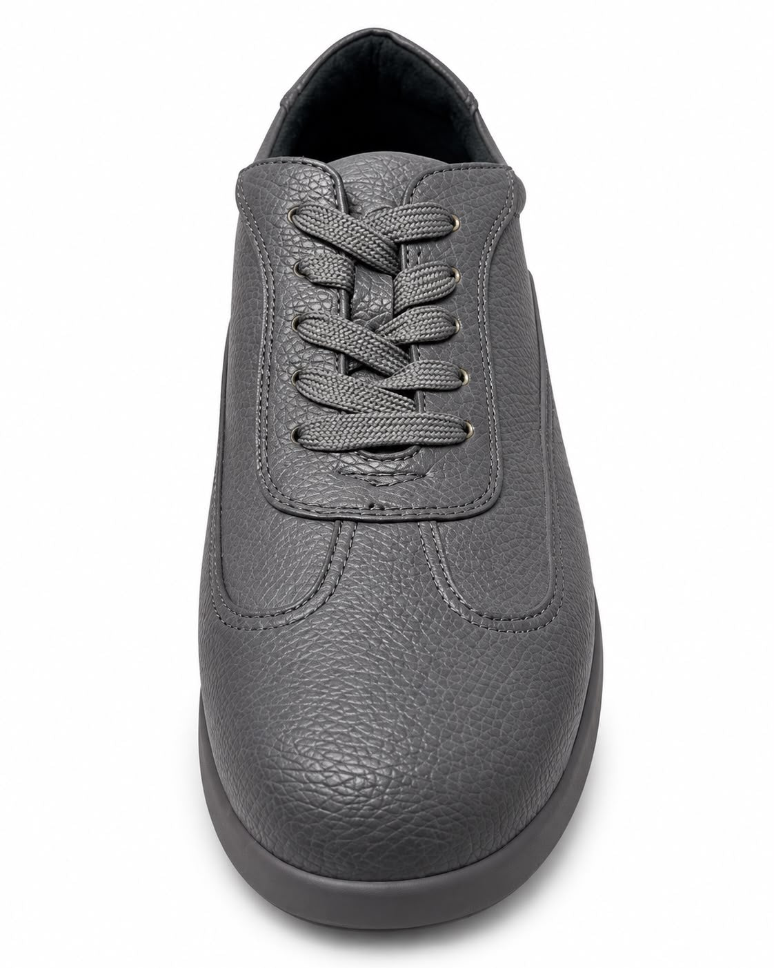 SIO PEBBLED LEATHER AIR CUSHION SNEAKERS (BRAUN)