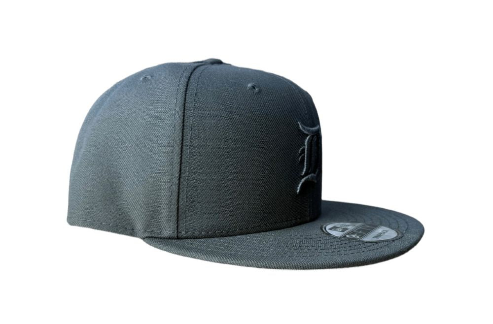 NEW ERA DETROIT TIGERS CHARCOAL GREY 9FIFTY SNAPBACK CAP