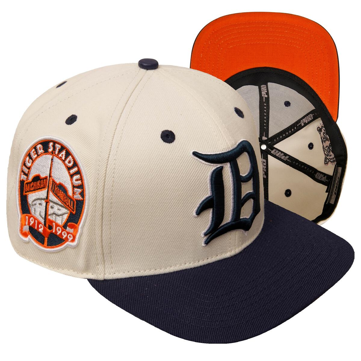 Pro Standard - Detroit Tigers Retro Classic Primary Logo Wool Snapback Hat