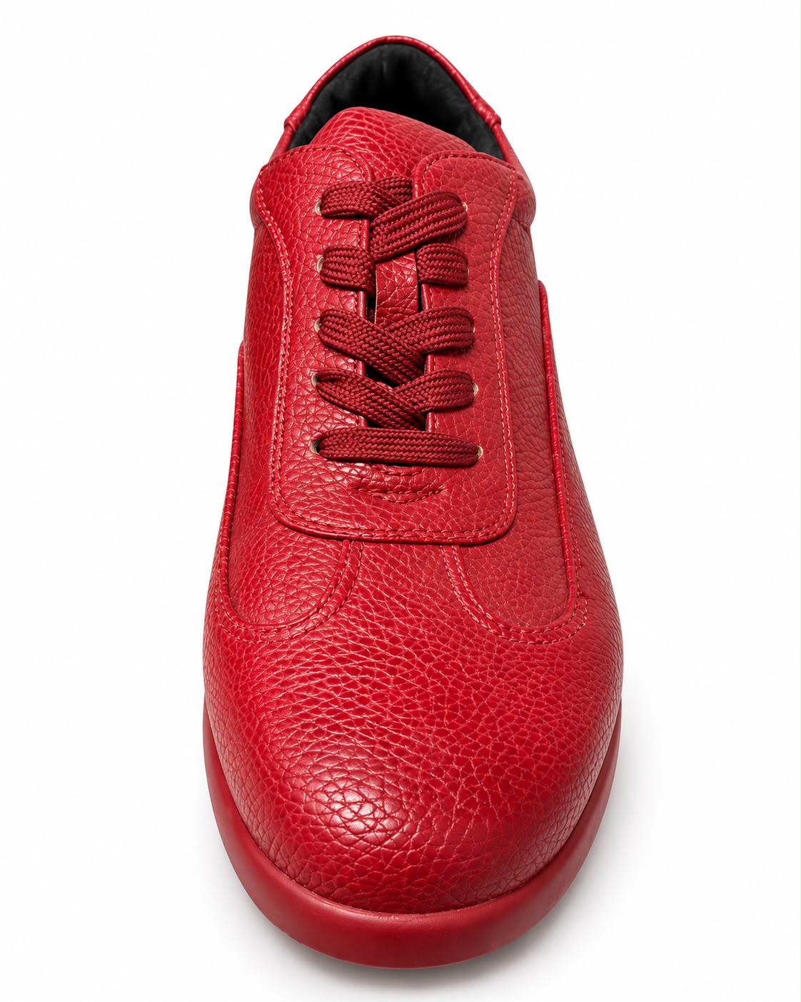 SIO PEBBLED LEATHER AIR CUSHION SNEAKERS (BRAUN)