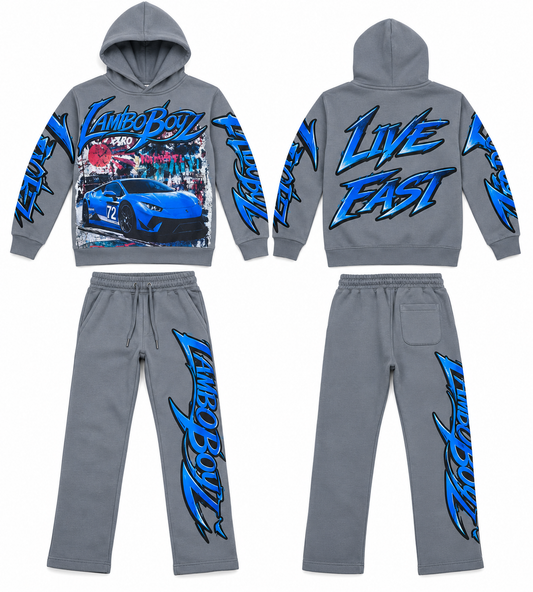 EVOLUTION LITTLE KIDS LAMBO BOYZ FLEECE SET