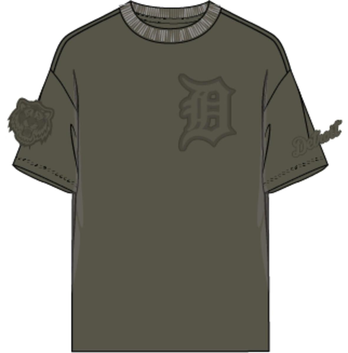 Pro Standard - Detroit Tigers Neutral Cj Drop Shoulder Tee