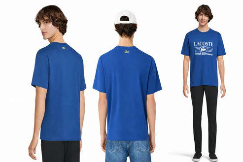 Lacoste Classic Fit Cotton Print T-shirt