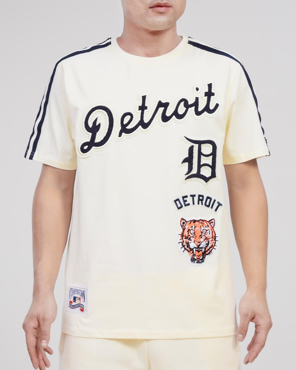 Pro Standard - Detroit Tigers Retro Classic Sj Striped Tee – Shop VIP Wear