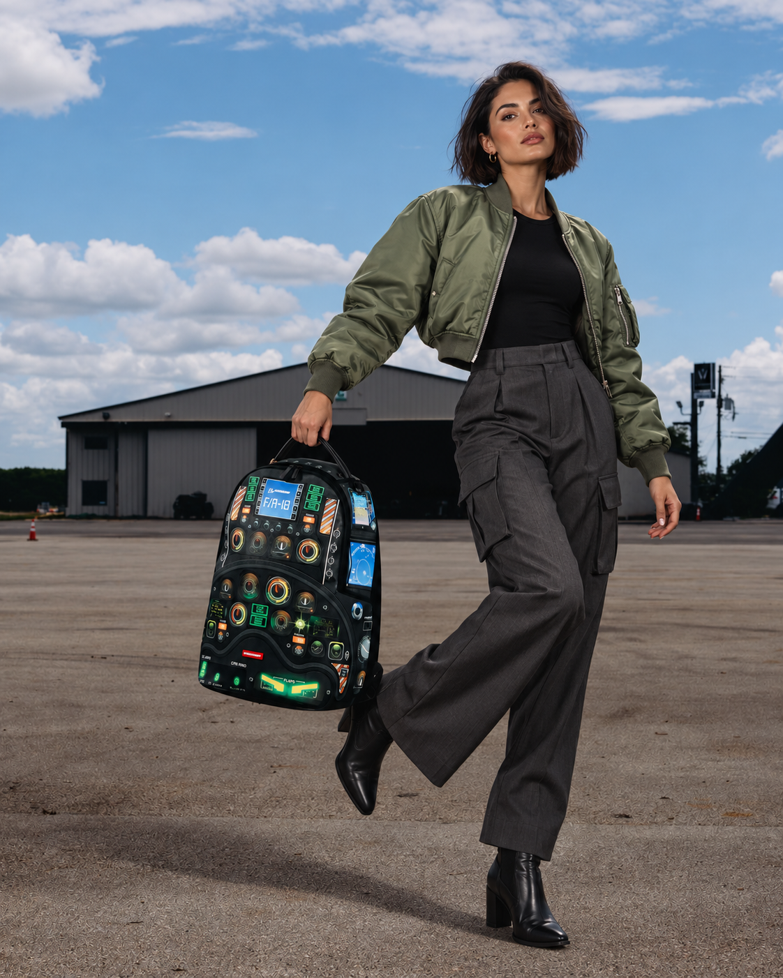 SPRAYGROUND BOEING F/A-18 SUPER HORNET DLXSR BACKPACK (B9606)