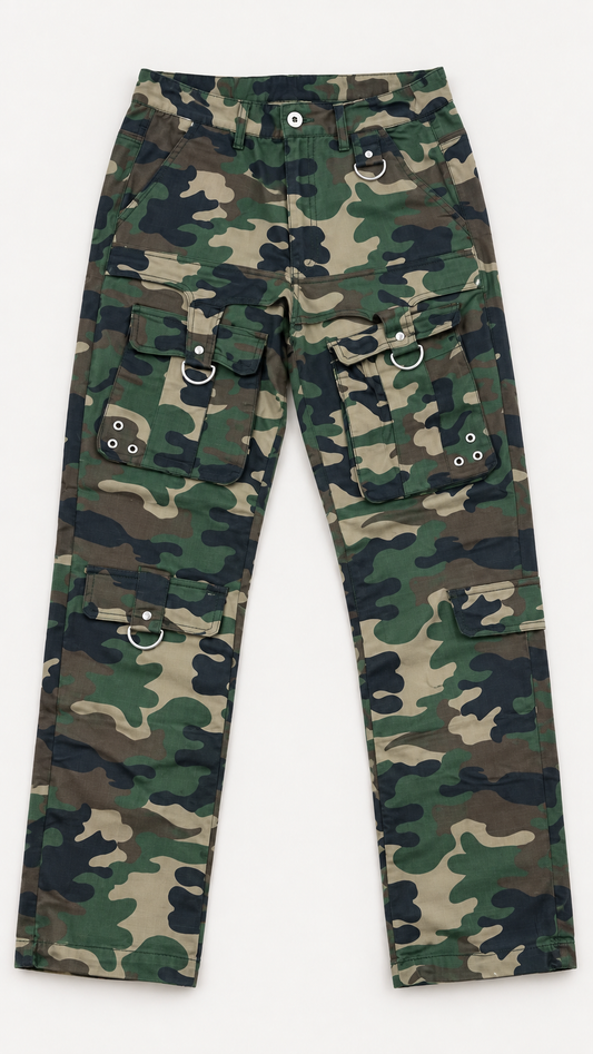 REDFOX WOMEN'S CARGO UTILITY COMBAT PANTS (PL5416)