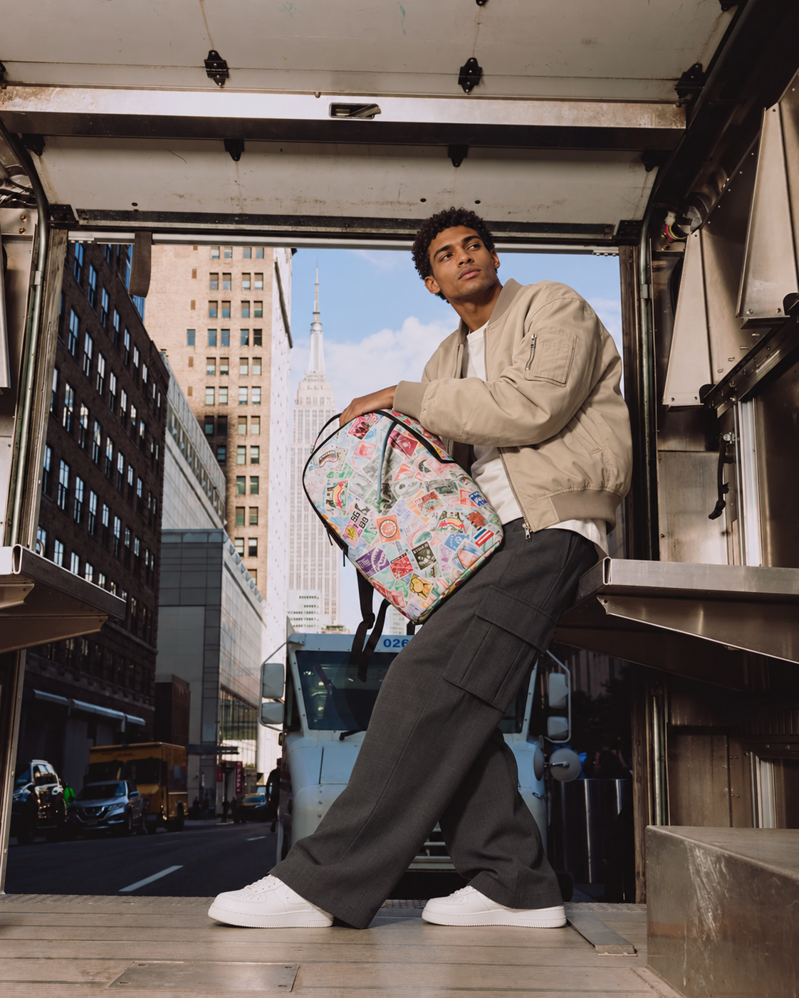 SPRAYGROUND USPS STAMP STAMPEDE DLXSV BACKPACK (B9295)