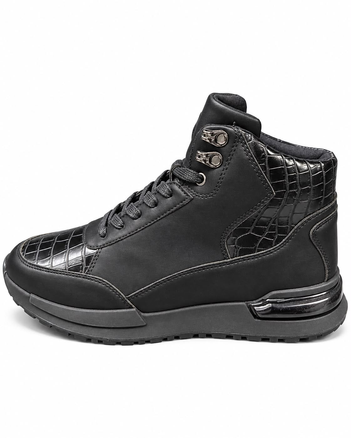 MAZINO EXECUTIVE CROC EMBOSSED SNEAKERS (HANK)