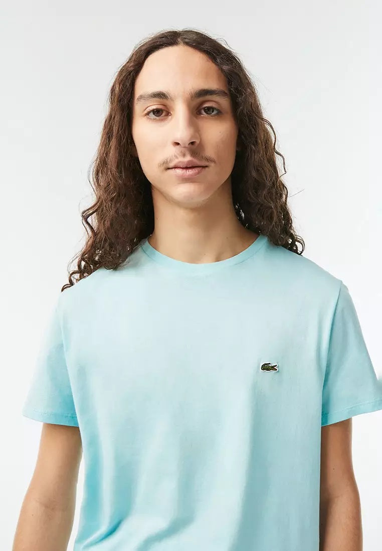 Lacoste - Pima Cotton Jersey T-Shirt, Crew Neck - Light Green