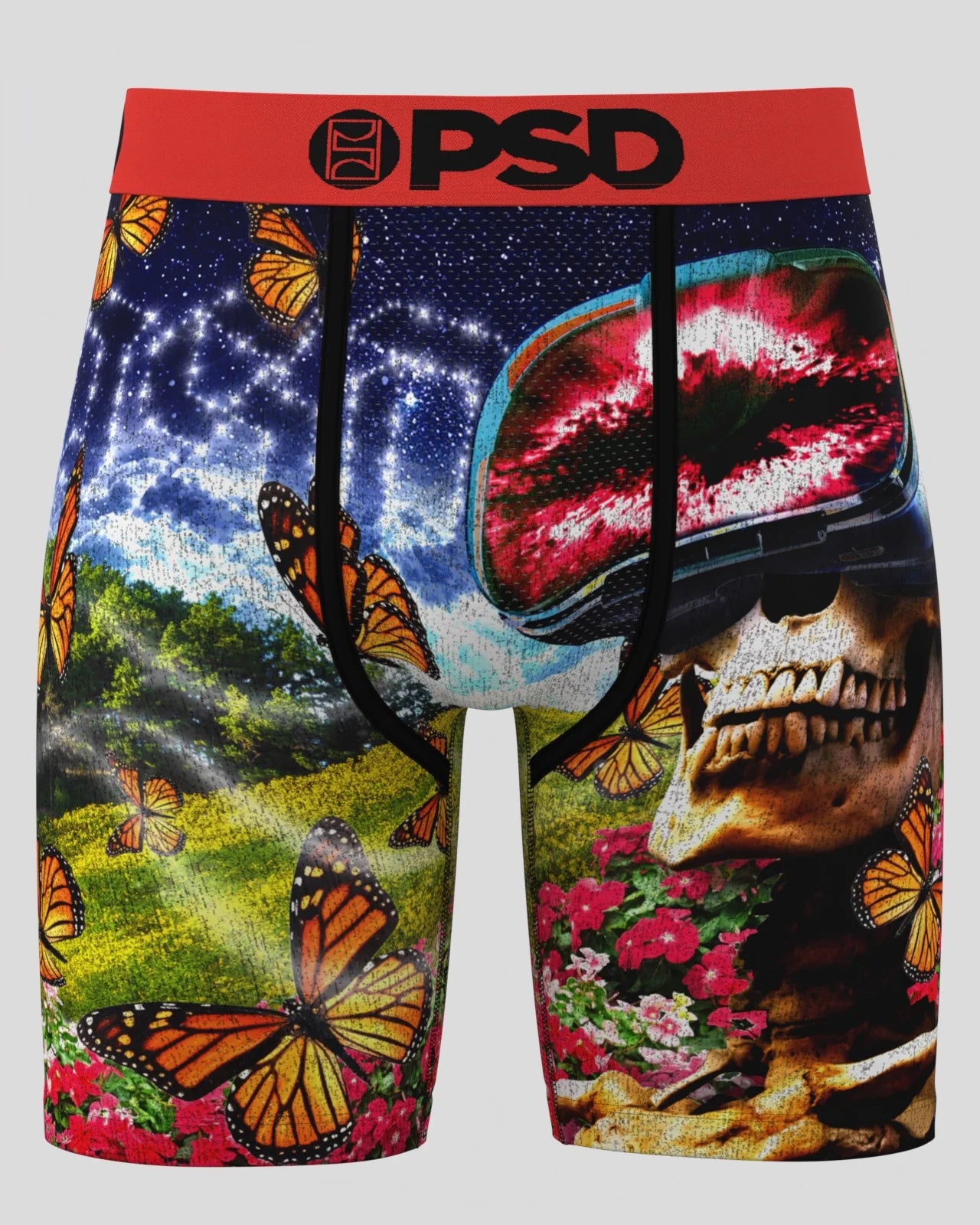 PSD UNDERWEAR MEN'S "META FLORAL" BOXER